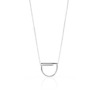 Collana Donna Unoaerre Argento Elemento Squadrato - Silver - AG1357