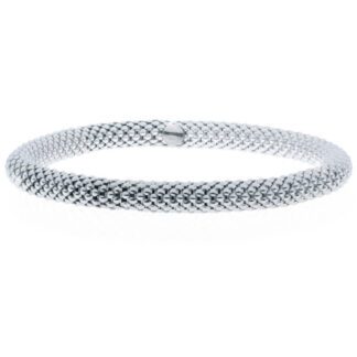 Bracciale Unoaerre Argento Maglia Pop Corn - Silver - AG240