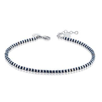Bracciale Roberto Giannotti Argento Sfere Diamantate - Angeli - GIA353
