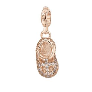 Charm Rosato Argento PVD Rosè Scarpina - Storie - Z023