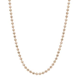Collana Rosato Componibile Argento PVD Rosè Palline - Storie - ZC015