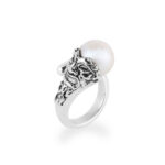 Anello Gerardo Sacco Argento Perla - Mito - 27784-18