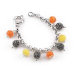 Bracciale Gerardo Sacco Argento Sacoli - Maschere Monete - 33133GA