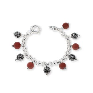 Bracciale Gerardo Sacco Argento Sacoli - Maschere Monete - 33133MA