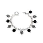 Bracciale Gerardo Sacco Argento Sacoli - Maschere Monete - 33133NE