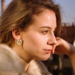 Orecchini Ziio in Argento e Vetro di Murano con Perle - EAR SOL PEARL