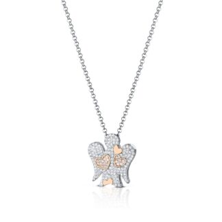 Collana Roberto Giannotti in Argento con Zirconi - Angeli - GIA357