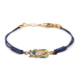 Bracciale Isola Bella in Argento e Cotone