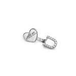 Orecchini Donna 4US Cesare Paciotti Argento Zirconi - Doris - 4UOR2494W