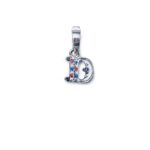 Charm Donna Isola Bella in Argento e Smalto