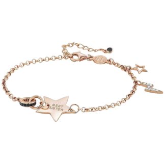 Bracciale Nomination in Argento con Zirconi e Stella - Easychic - 147901/046