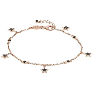Bracciale Nomination in Argento con Zirconi e Stelle - Sweetrock - 148002/033