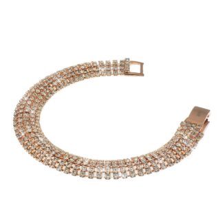 Bracciale Tennis Unoaerre in Bronzo con Cristalli - Wedding - 876