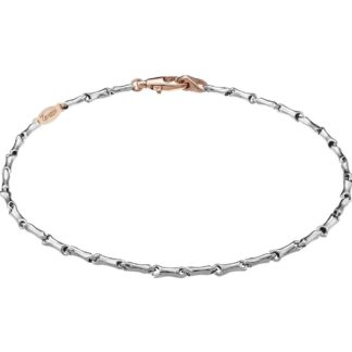Bracciale Zancan in Oro Bianco e Oro Rosa - Eternity Gold - EB550BR