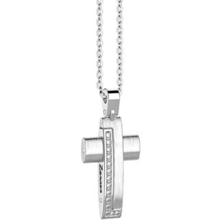 Collana Zancan in Oro Bianco con Diamanti