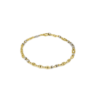 Bracciale Zancan in Oro Giallo con Diamanti - Eternity Gold - EB700GB
