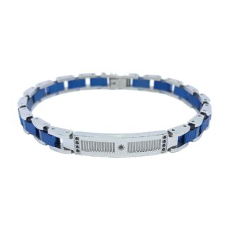 Bracciale Zancan in Acciaio con Spinelli - Hiteck - EHB204