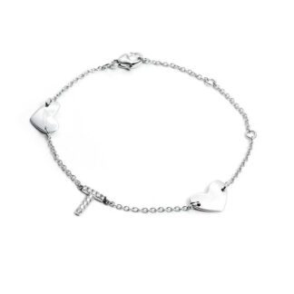 Bracciale Donna 4US Cesare Paciotti in Argento e Zirconi - Ava - 4UBR2467W