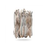 Anello 22 Fili in Argento e Oro Rosa 9kt - Classic Collection - AN22AR