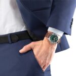 Orologio Eco Drive Solo Tempo Citizen in Acciaio e Pelle - Military - AW1620-13X