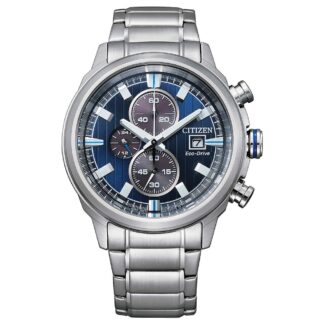 Orologio Eco Drive Cronografo Citizen in Acciaio - Crono Sport - CA0731-82L