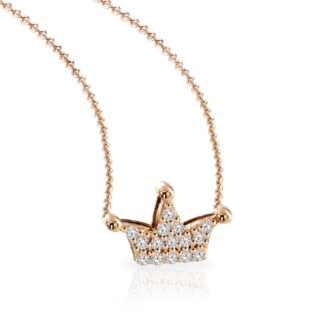 Collana Mey in Oro Rosa con Diamanti Corona - CDMEY QNN-DR