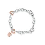 Charm Le Bebè in Oro Rosa e Argento con Maialino - Lock Your Love - LBB168
