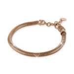Bracciale Unoaerre in Bronzo con Maglia Tubolare - Bronze - 146