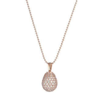 Collana Tatiana Fabergé in Argento con Zirconi - 9NINE - 9P03R