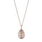 Ciondolo Tatiana Fabergé in Argento con Zirconi - 9NINE - 9P20R