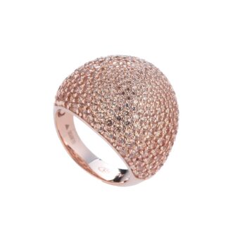 Anello da Donna Tatiana Fabergé in Argento e Zirconi - 9NINE - 9R01RCH