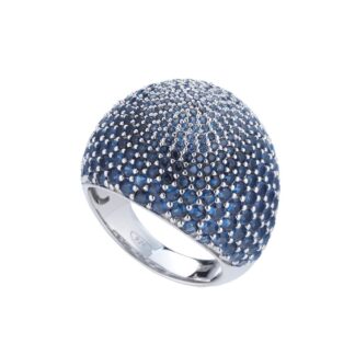 Anello da Donna Tatiana Fabergé in Argento e Zirconi - 9NINE - 9R01SSA