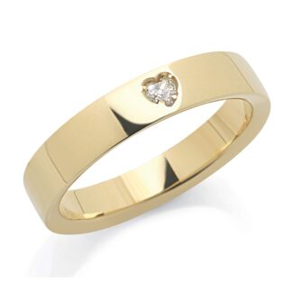 Fede Artlinea in Oro Giallo con Diamante - Forever - ADF401-LG