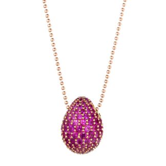 Collana da Donna Tatiana Fabergé in Argento e Zirconi – 9NINE – berryfield
