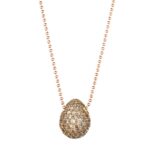 Collana Tatiana Fabergé in Argento e Zirconi – 9NINE – chardonnay