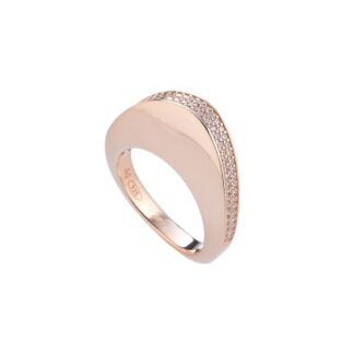 Anello Tatiana Fabergé in Argento con Zirconi - Ekaterina - EKR41R