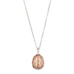 Collana Tatiana Fabergé in Oro Rosa e Bianco con Diamanti – Elizaveta – ELP04