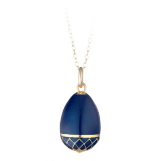 Collana Tatiana Fabergé in Argento e Smalto con Zirconi - Peter Carl - F023DB