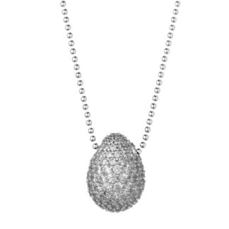 Collana Tatiana Fabergé in Argento e Zirconi – 9NINE – moonlight