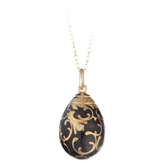 Collana Tsars Collection in Argento e Smalto con Zirconi - Peter Carl - P23910B