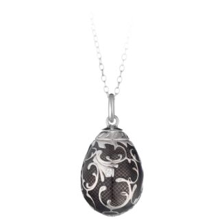 Collana Tsars Collection in Argento e Smalto con Zirconi - Peter Carl - P23910BS