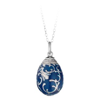 Collana Tsars Collection in Argento e Smalto con Zirconi - Peter Carl - P23910DBS