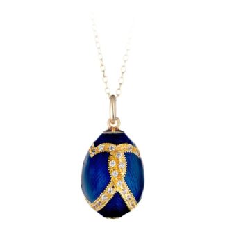 Collana Tsars Collection in Argento e Smalto con Zirconi - Peter Carl - P23928DB