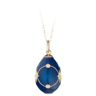 Collana Tsars Collection in Argento e Smalto con Zirconi - Peter Carl - P23929DB