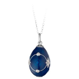 Collana Tsars Collection in Argento e Smalto con Zirconi - Peter Carl - P23929DBS