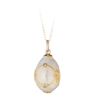 Collana Tatiana Fabergé in Argento e Smalto con Zirconi - Peter Carl - P23929W