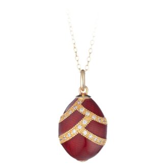 Collana Tatiana Fabergé in Argento e Smalto con Zirconi - Peter Carl - P27927R