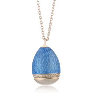 Collana Tatiana Fabergé in Argento e Smalto - Romanov - ROP04RLB