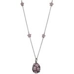 Collana Tatiana Fabergé in Argento e Smalto con Zirconi - Tamara - TMP02BPI