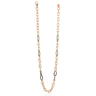 Collana Lunga Unoaerre in Bronzo Bicolore - Bronze - 1675